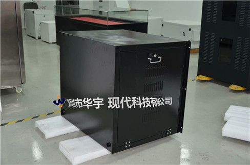 我司21號發(fā)貨浙江，為浙江某公司提供定制款恒溫恒濕戶外投影儀安裝柜(圖3)